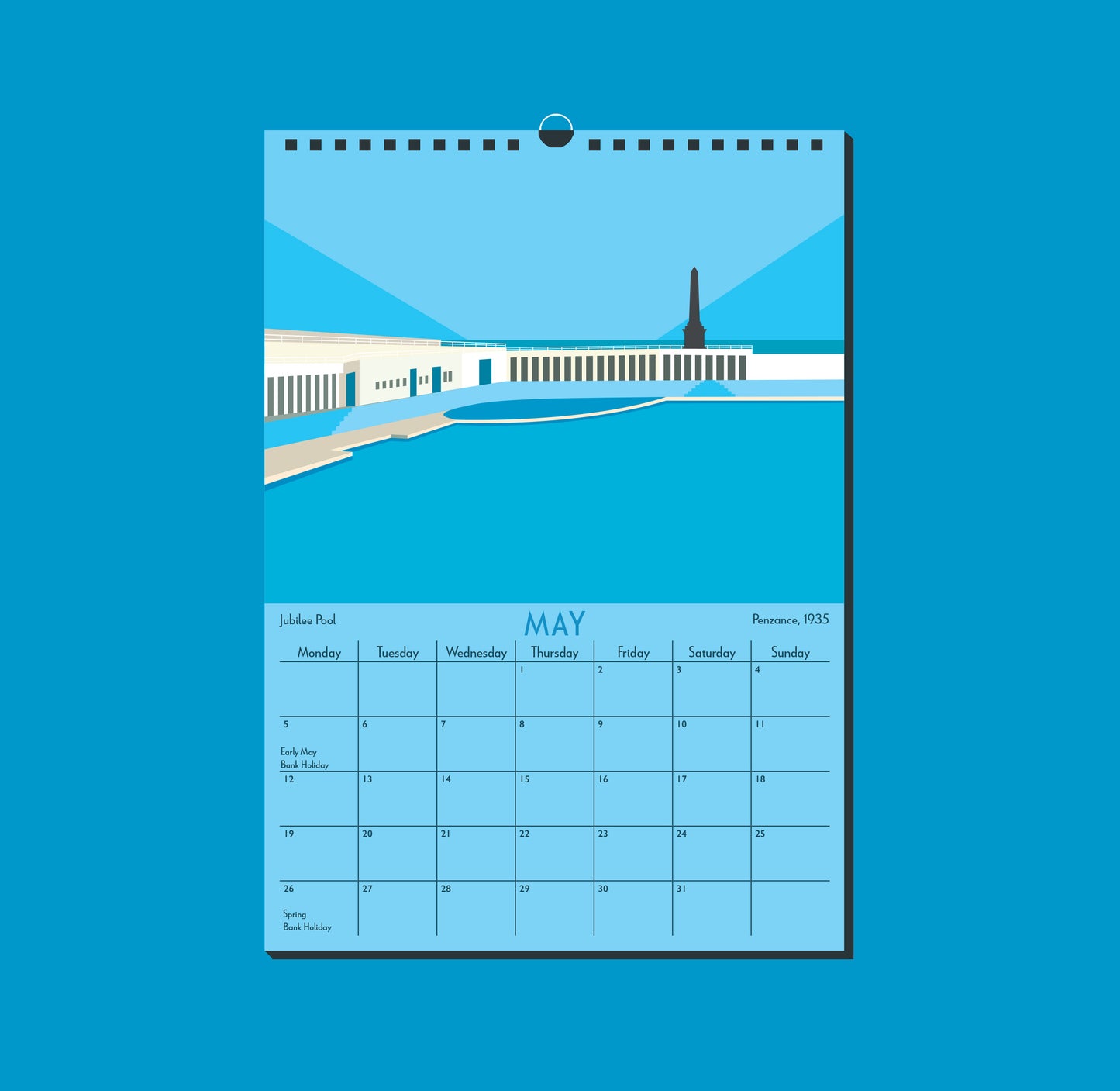 2025 Art Deco by the Sea Calendar