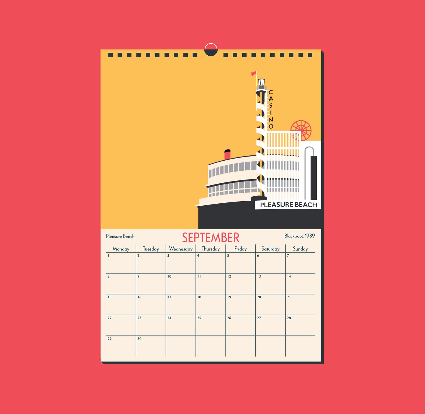 2025 Art Deco by the Sea Calendar